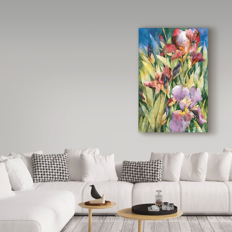 Reproduction de peinture à l'aquarelle sur toile tendue Mattox, H 19 po x l 12 po x P 2 po