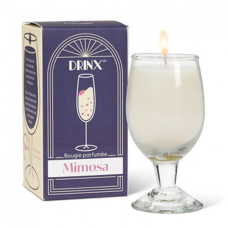 Bougie cocktail parfumée Mimosa