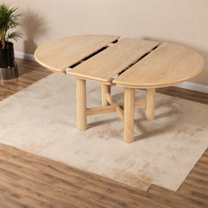 Tables de salle à manger extensibles (table seulement, sans chaises, avec plateau et pieds), cuisine moderne en bois aggloméré