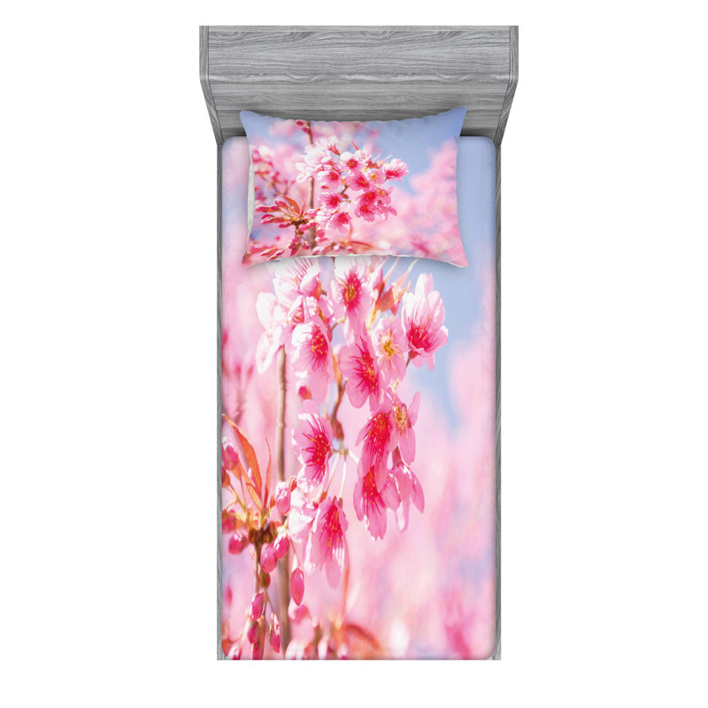 Microfiber Sheet Set, Twin XL Sheet Set with Fitted Sheet