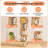 360 Display Rotating Bookshelf Tower, Bookshelf Organizer For Living Room, Bedroom, Study Room-433776301