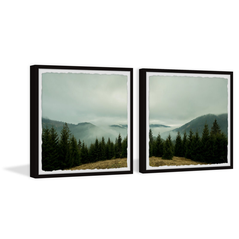 Segovia Goodbye Winter - 2 Piece Single Picture Frame Print, 61cm H x 122cm W x 3.81cm D