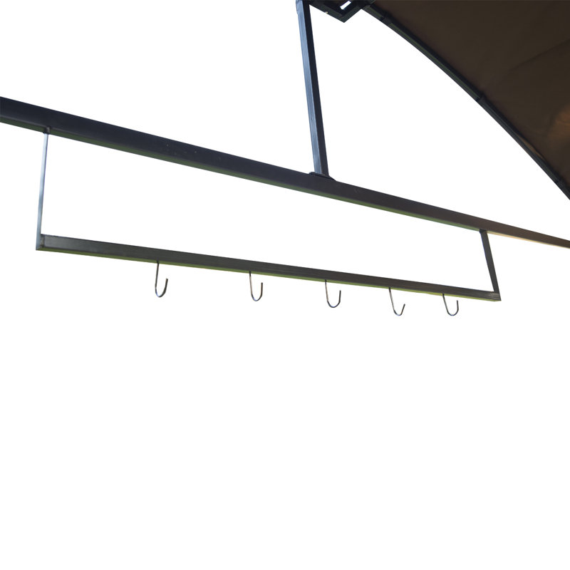 8 Ft. x 4 Ft. Metal Grill Gazebo