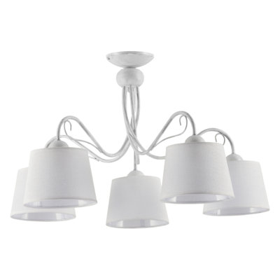 Holliman 5 - Light Shaded Chandelier