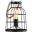 Lampe de bureau noire 10,6 po Yingst