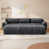 Polyester gris foncé