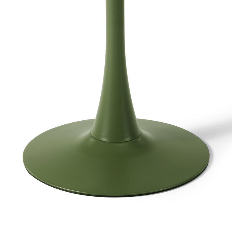 Ensemble repas d'extérieur rond, Vert