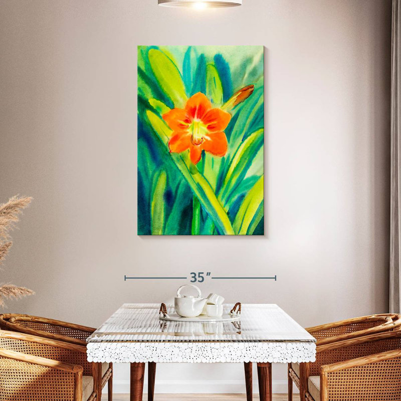 Harnek Amaryllis, 45" H x 30" W