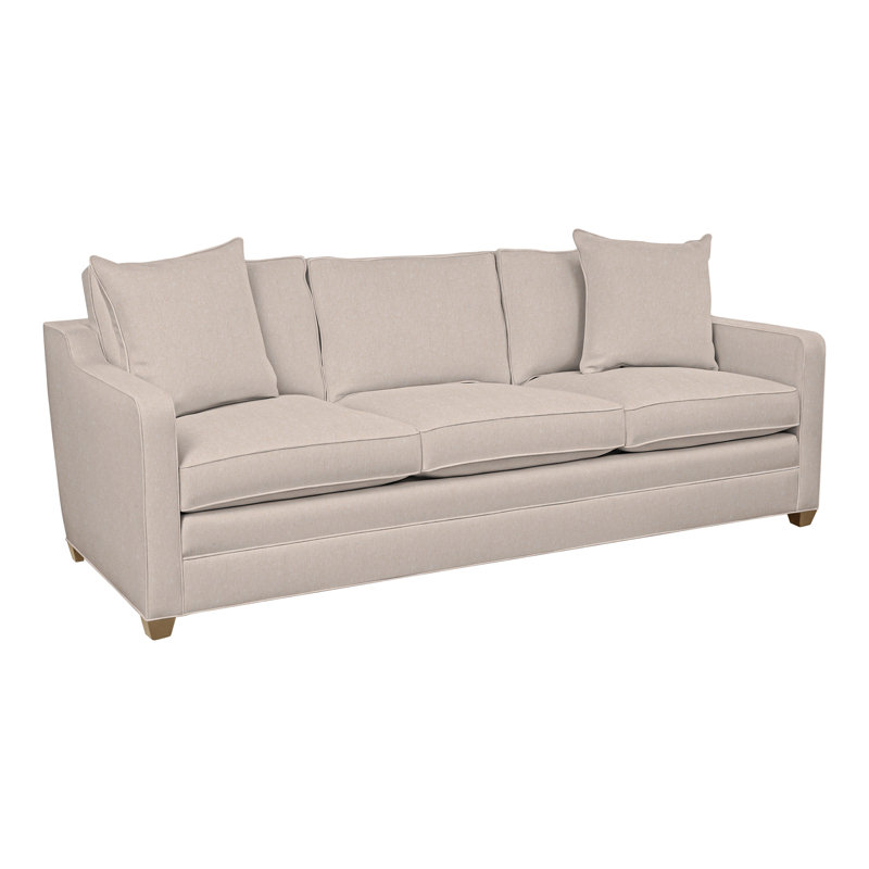 Stanton Upholstered 75.5'' Sleeper Sofa, Hampton, Jiggles Fawn