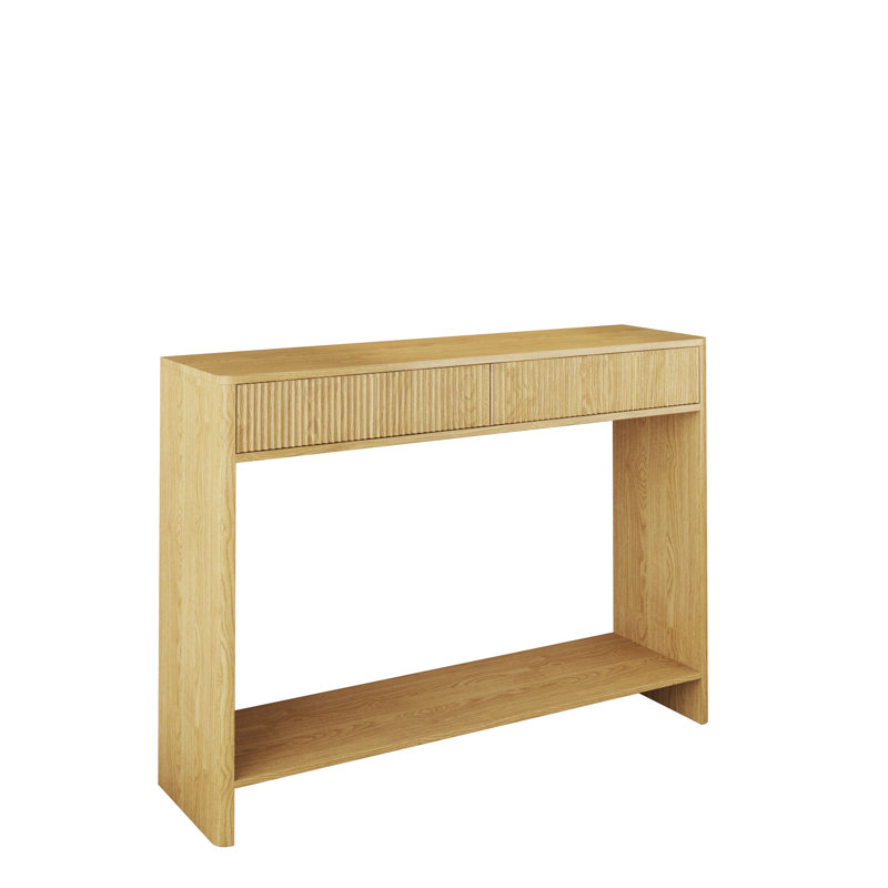 Mukades 43.3'' Console Table, Natural