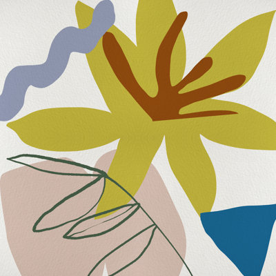 Flower Petals V 1 Piece Wrapped Canvas Wall Art