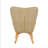 Clarksdale Upholstered Wingback Chair-1171210924