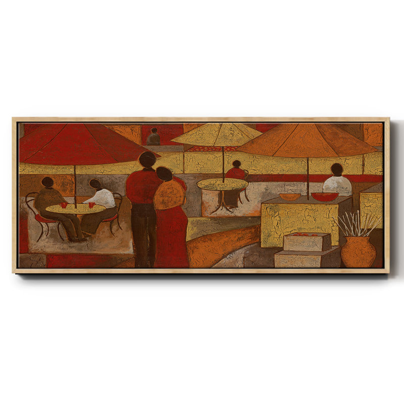 Lasting Memory II- Framed Canvas, H 8 po x l 20 po