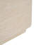 Table de bout d'extérieur Daphne MGO, fini travertin beige, ensemble de 1
