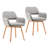Philodendron 17.7'' H Upholstered Armchair-1896589825