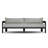 Lanny Victorine Outdoor Metal Sofa-96"-Alessi-1918959198