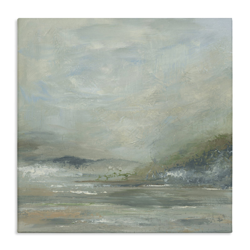 Toile «Soft Earth Hidden Horizon», conception par Kristen Dalpiaz, H 24 po x l 24 po