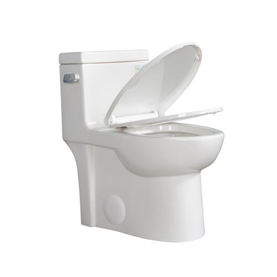 Toilette compacte à une pièce avec toilette encastrée haute efficacité Liberty