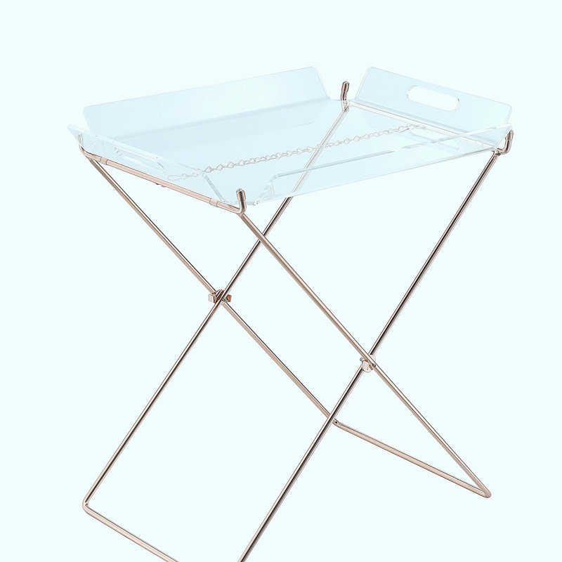 End Table With Removable Tray