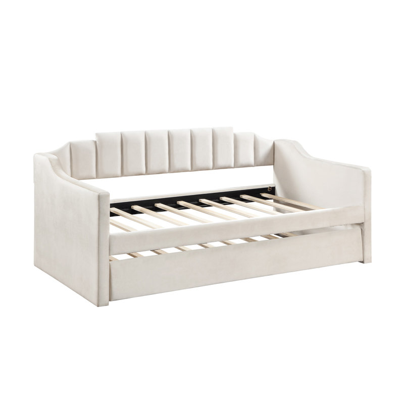 Milliord Upholstered Daybed, Beige