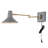 Jaco Iron Plug-in Swing Arm Sconce-67638196