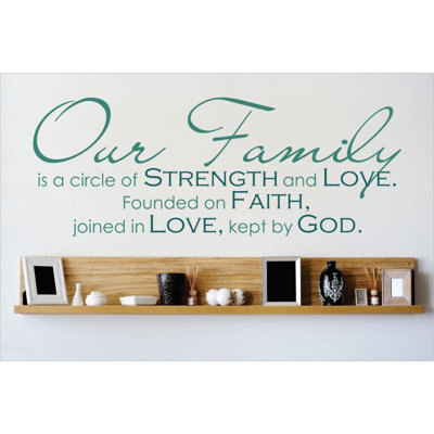 Text & Numbers Wall Decal