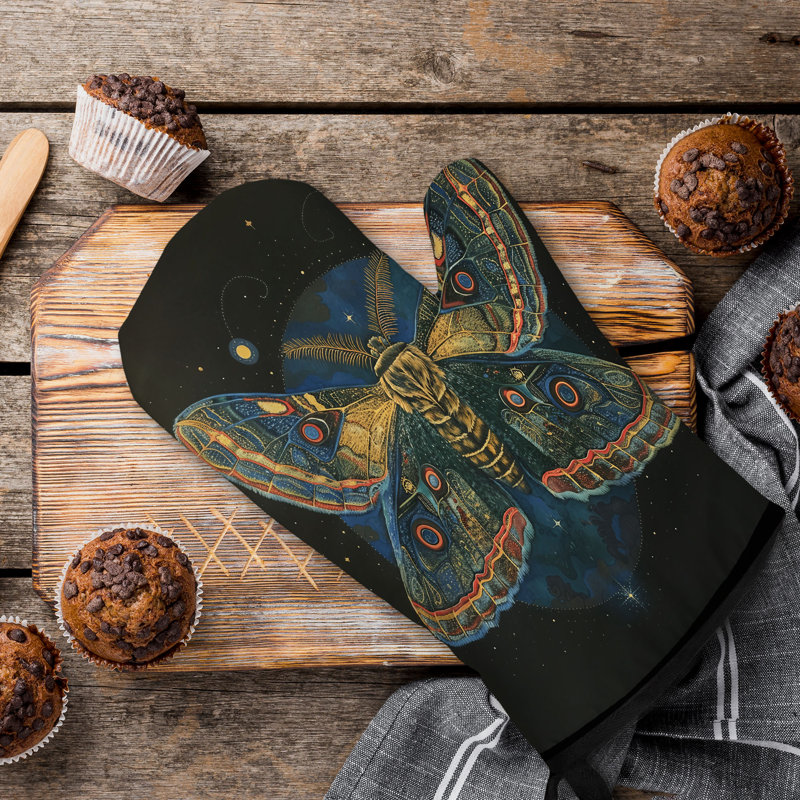 Enchanted Moth Oven Mitt