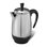 Percolateur noir 8 tasses Farberware, acier inoxydable, FCP280
