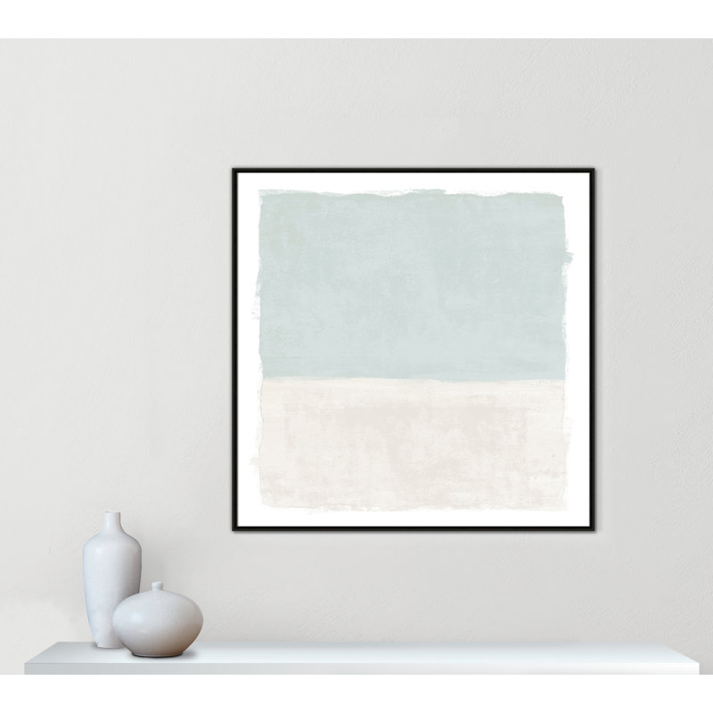 «Ocean Tides I» par Natalie Carpentieri, Espresso, H 46,5 po x l 46,5 po