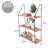 Wall Mounted Rustic Wood Wall Storage