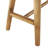 Cole And Grey Wood Handmade Traditional Bench With Rope Wrapped Seat