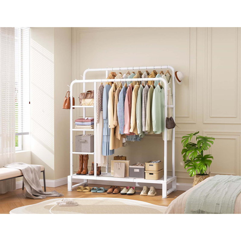 Bonville 115cm Clothing Rack, White
