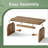 Modern Style Tea Table,Spacious Coffee Table,Computer Table