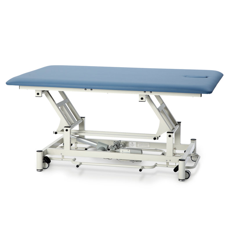 Table de thérapie haute-haute avec rembourrage antimicrobien Elite-Line 550 lb avec rails latéraux rembourrés