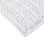 Tapis 100% coton chenille avec point de chaînette (un seul tapis)