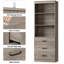 Bibliothèque standard à 3 tiroirs H 70,9 po x l 23,6 po Kahler-329586134