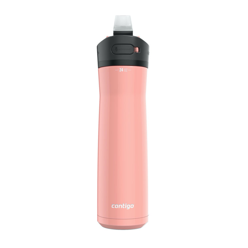 Bouteille d'eau en acier inoxydable 24 oz, Limonade rose