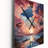 Clouds Sunset Liquid Ink Landscape - Clouds Wall Clock Oversized-397896239