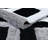 RugGuy Geometric Modern Area Rug - Black & White Squares - for Living Room, Dining Room - 5'3" x 7'3" , Shed-Free, Easy to Clean-407816461