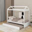 Lit simple avec lit gigogne