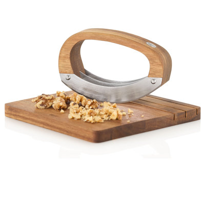 Adhoc Roccaverde Chopping Knife With Chopping Board