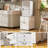 Farmhouse Mini Fridge Stand With Storage,heavy Duty Fridge Cart,mini Fridge Cabinet With Rolling Cabinet