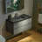 Vital 47-1/4 in. W x 19-5/8 in. D Wall Mounted Floating Bathroom Vanity in Grey with Composite Vanity Top-87768938