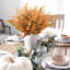 10 buis artificiels automne