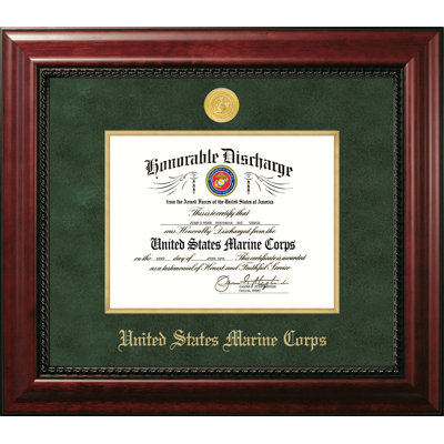 Marine Discharge Executive Picture Frame