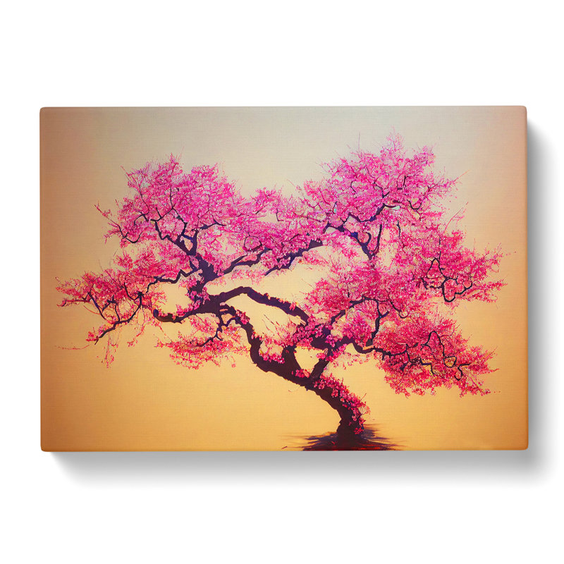 Spectacular Cherry Blossom Tree - Wrapped Canvas, 50cm H x 76cm W x 3cm D