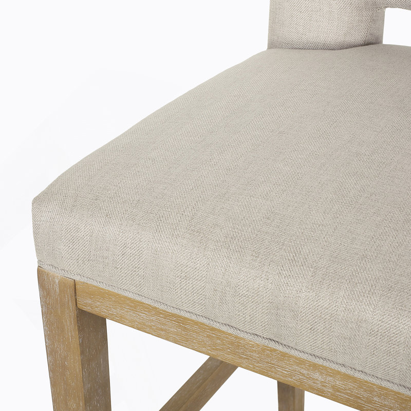 Ensemble de 2 tabourets de comptoir 27 pouces, tissu