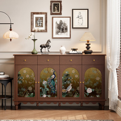 Chinese-style retro minimalist high-end sideboard