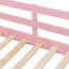 Lit superposé simple rose avec tablettes intégrées, système de rangement double et 4 tiroirs, idéal pour les chambres de frères et sœurs, rail suspendu, bande et tablettes-1800616866