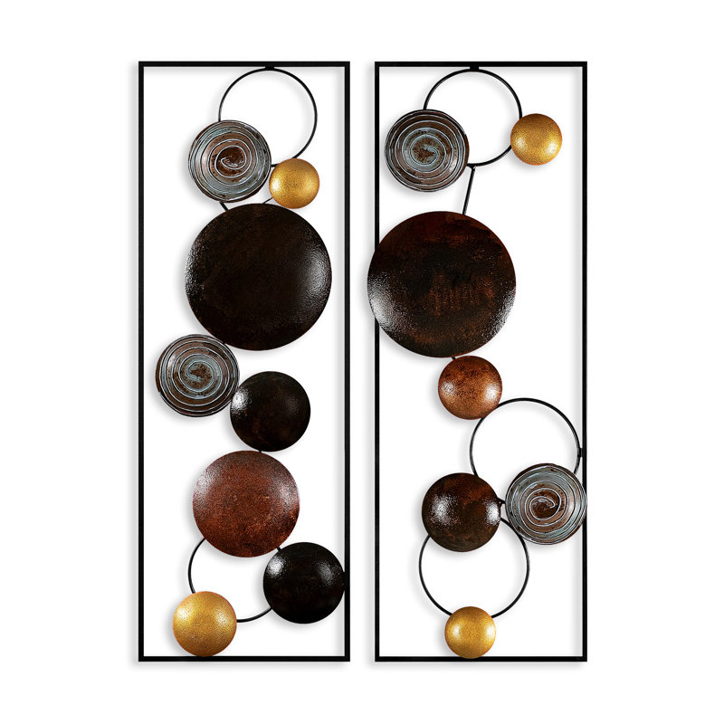 Modern Wall Decor on Metal